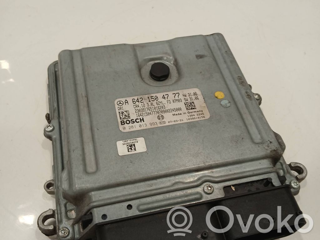 Mercedes-Benz ML W164 Engine control unit/module 