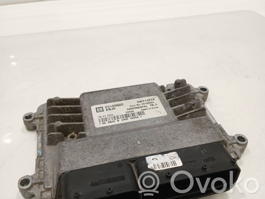 Chevrolet Cruze Engine control unit/module 