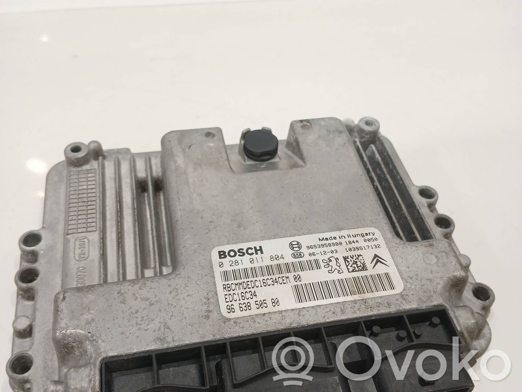 Citroen C3 Engine control unit/module 