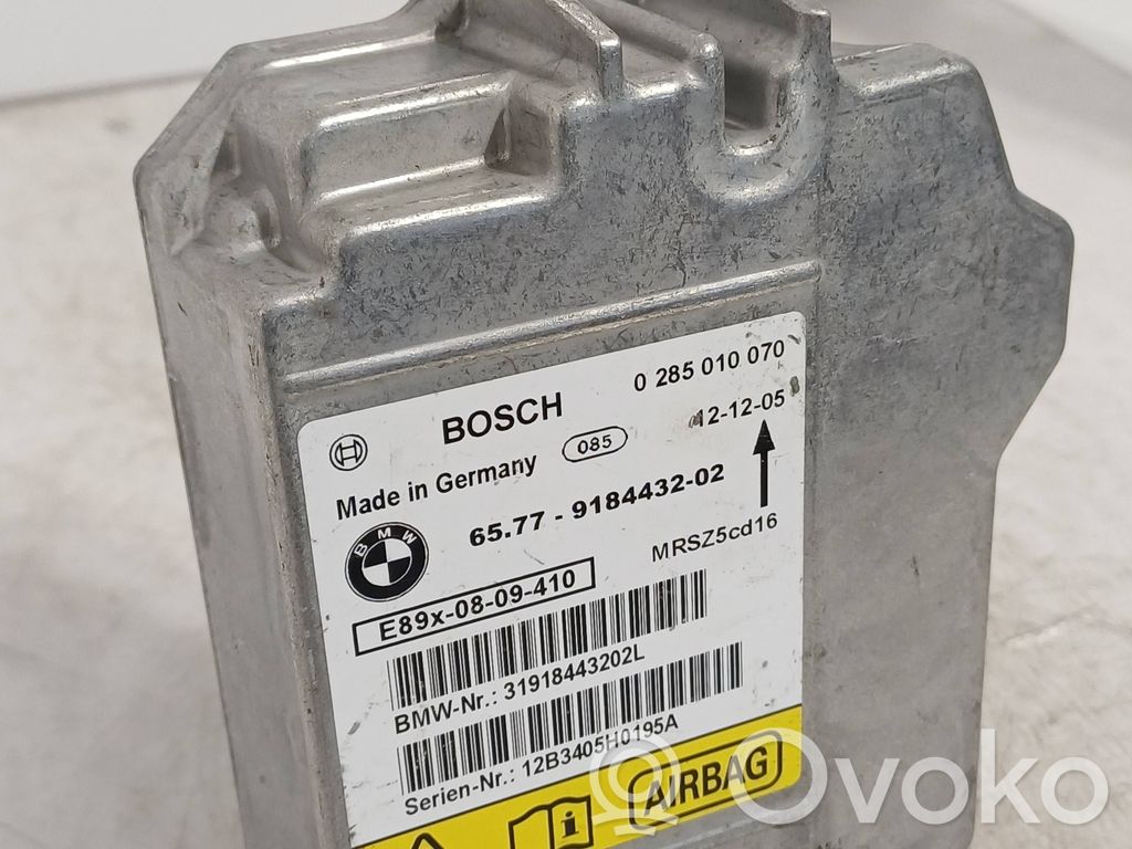 BMW 1 E81 E87 Airbag control unit/module 