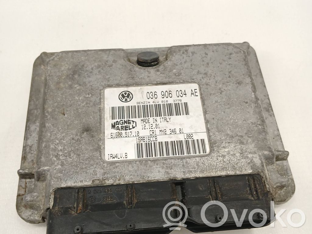 Skoda Fabia Mk1 (6Y) Engine control unit/module 