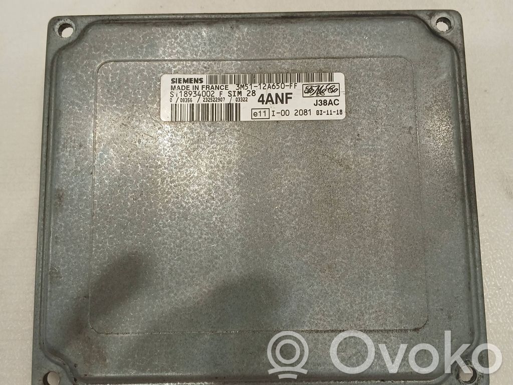 Ford Focus C-MAX Variklio valdymo blokas 