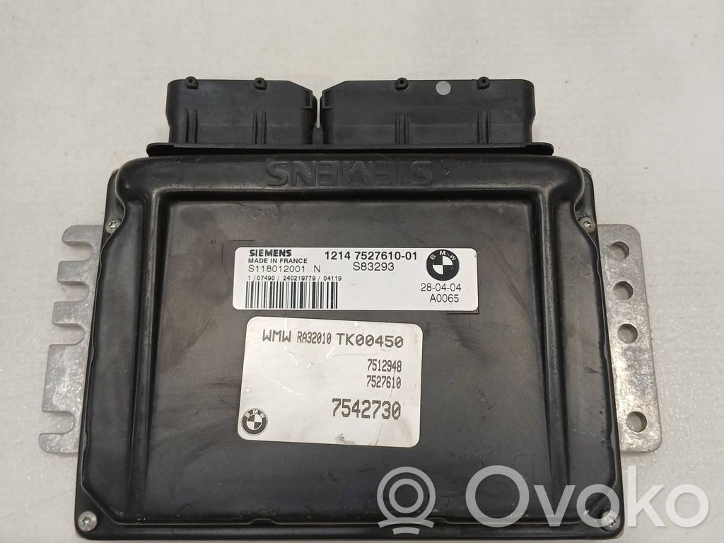 Engine control unit/module   7527610,S118012001,7542730