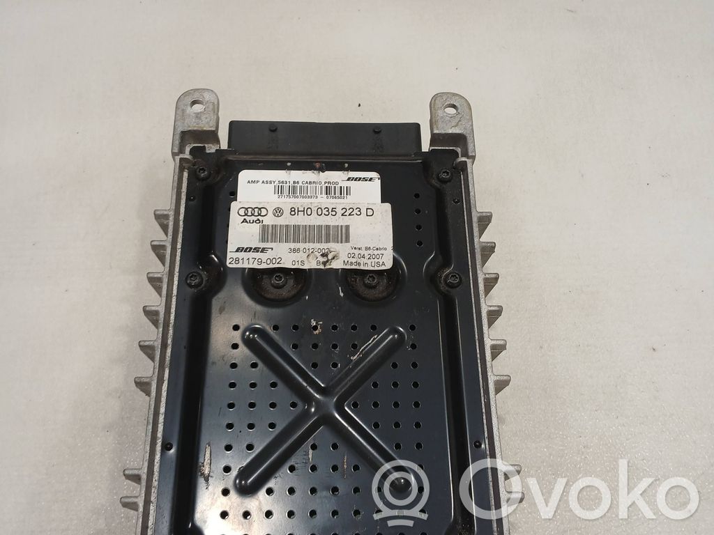 Audi A4 S4 B7 8E 8H Wzmacniacz audio 
