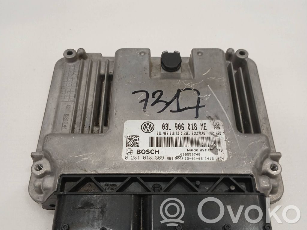 Seat Exeo (3R) Engine control unit/module 