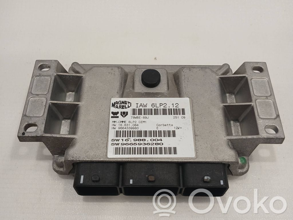 Citroen C4 Aircross Engine control unit/module 