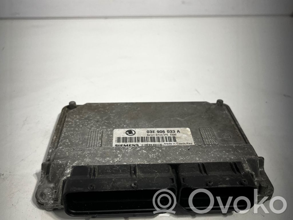 Engine control unit/module   03E906033A,5WP4430508