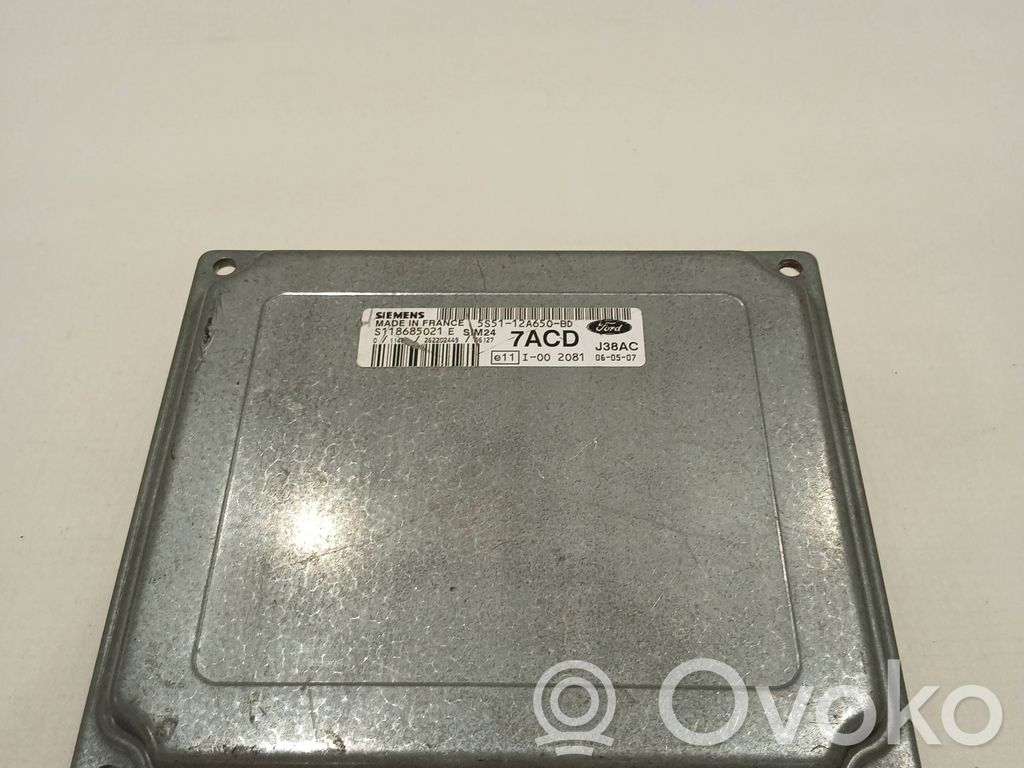 Ford Ka Engine control unit/module 