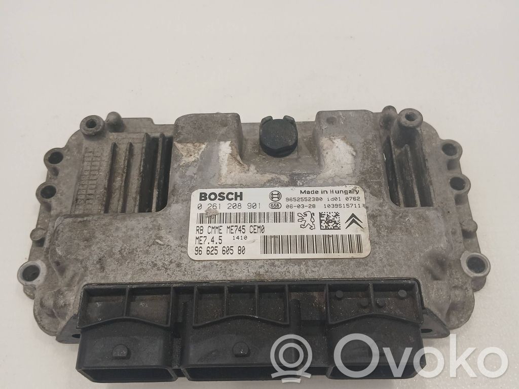 Peugeot 206 Engine control unit/module 