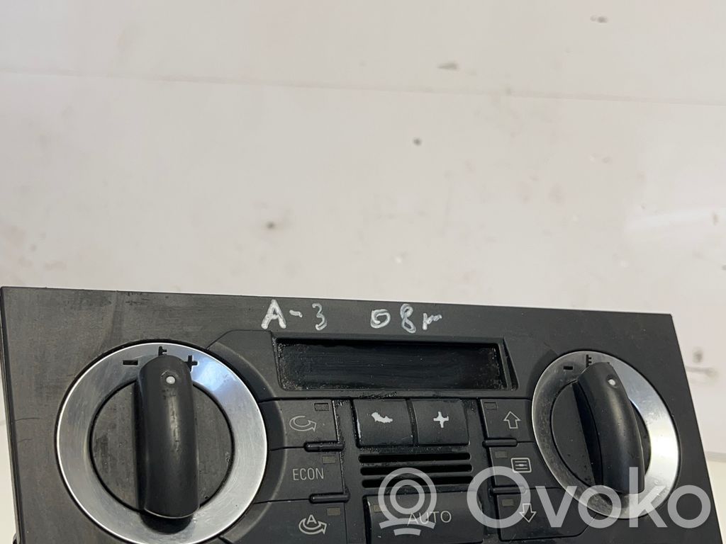 Audi A3 S3 8P Climate control unit 