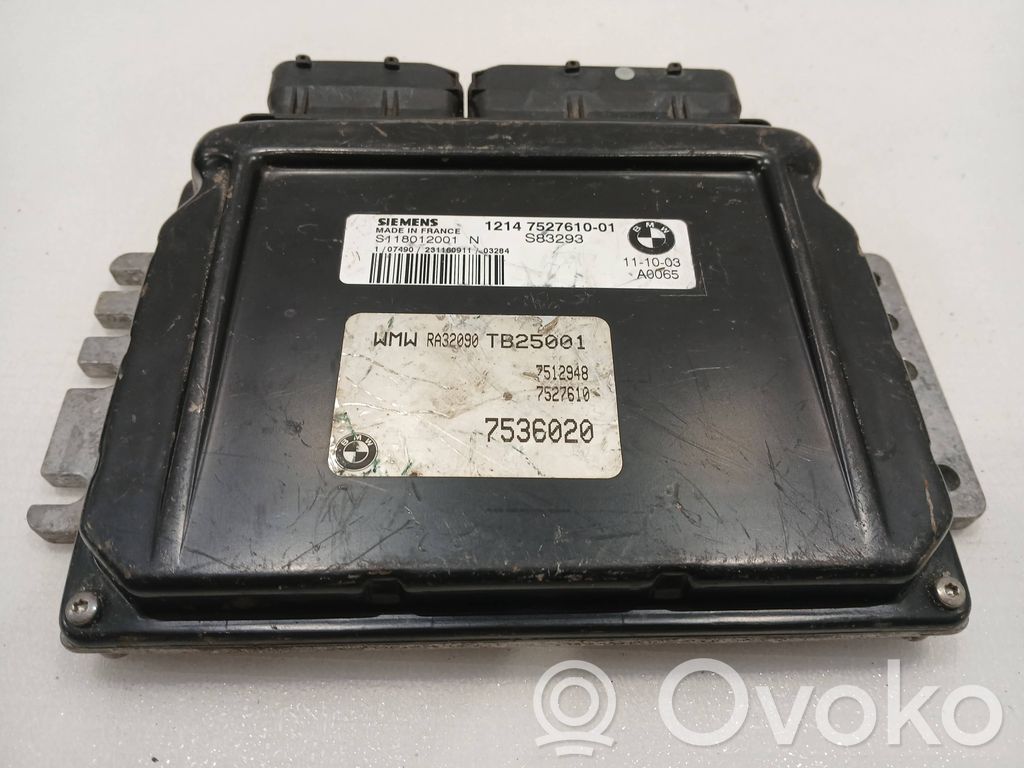 Mini One - Cooper R50 - 53 Engine control unit/module 