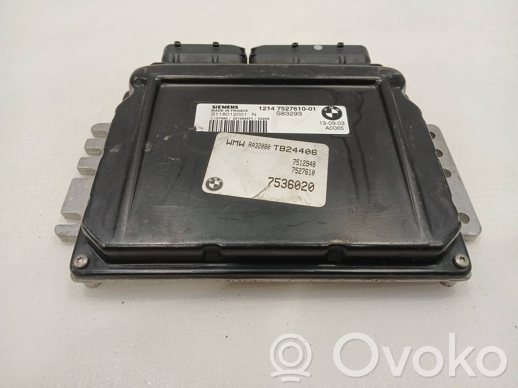 Mini One - Cooper R50 - 53 Engine control unit/module 