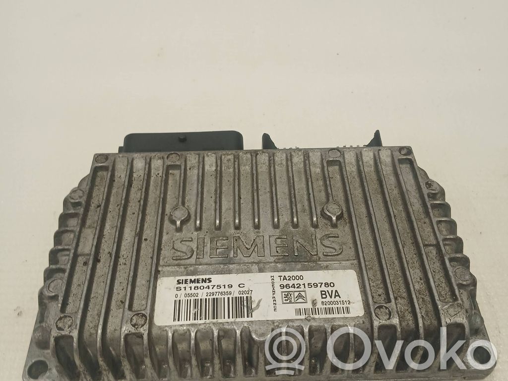 Peugeot 206 Gearbox control unit/module 