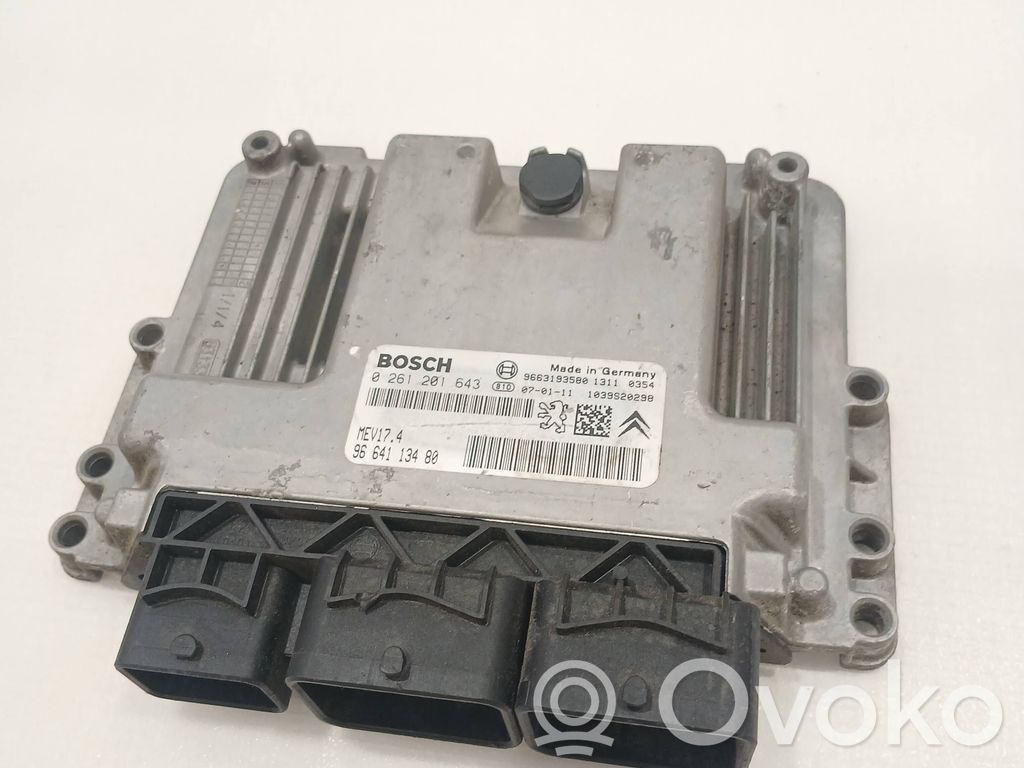 Engine control unit/module   9664113480,9663193580,0261201643