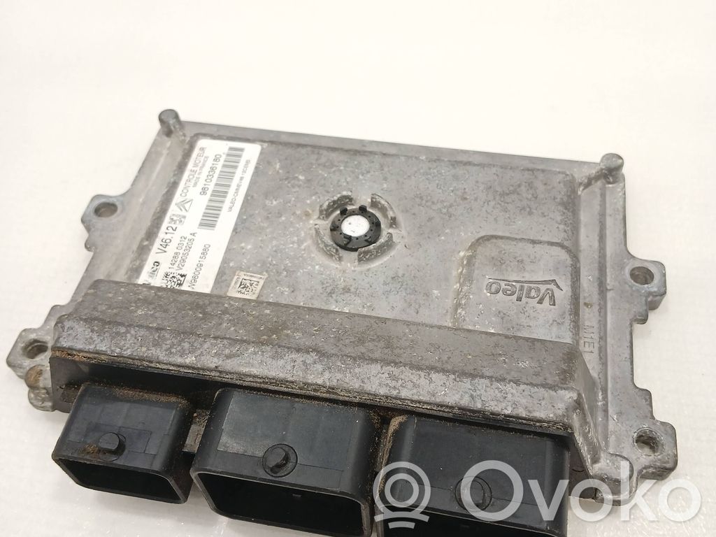 Citroen C4 Cactus Engine control unit/module 