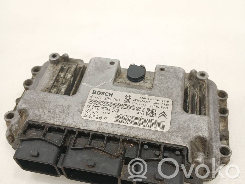 Peugeot 206 CC Engine control unit/module 