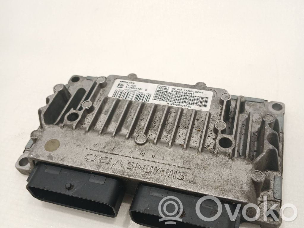 Gearbox control unit/module   9661983980,S126024101,W9659838680