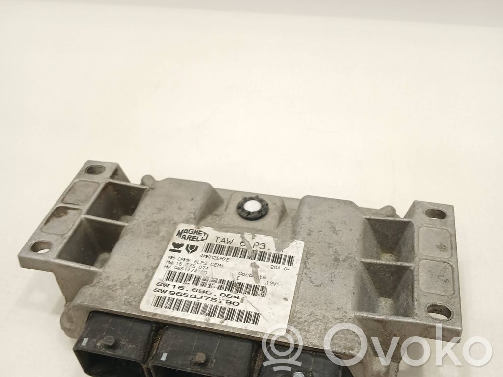 Peugeot 407 Engine control unit/module 