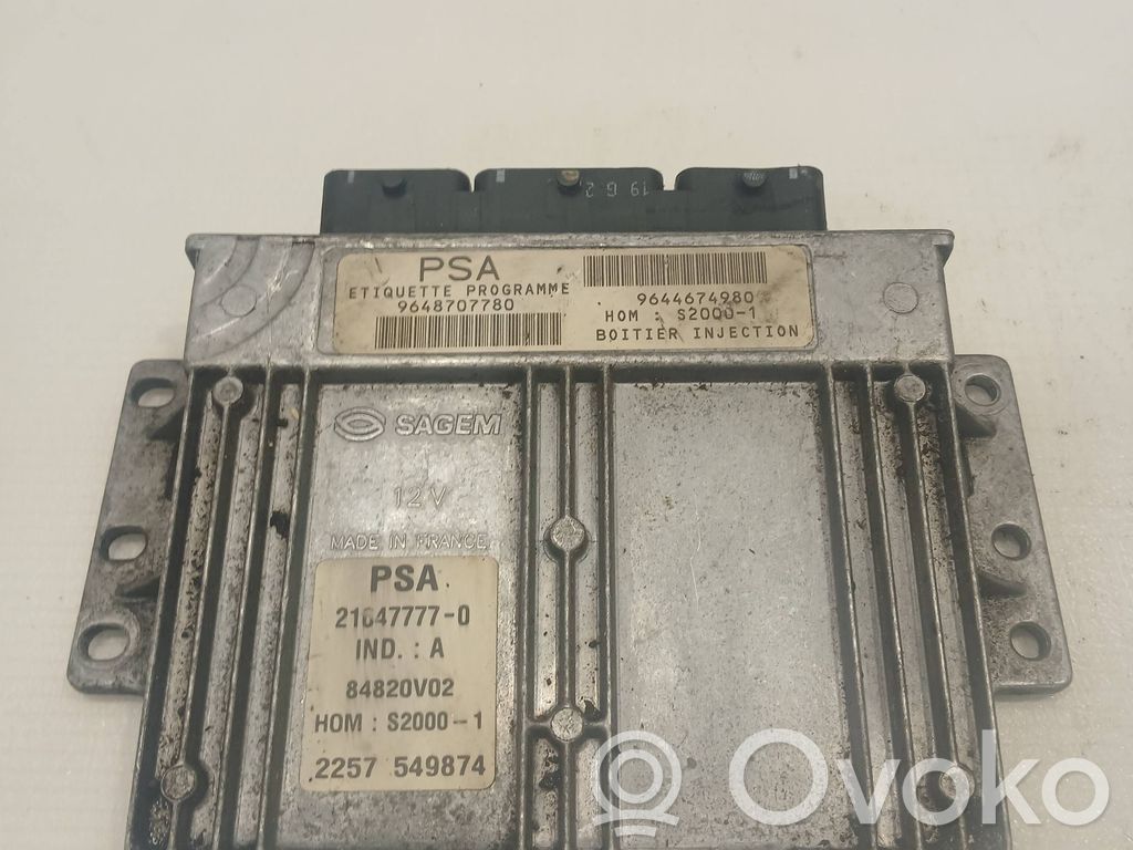 Citroen Xsara Engine control unit/module 