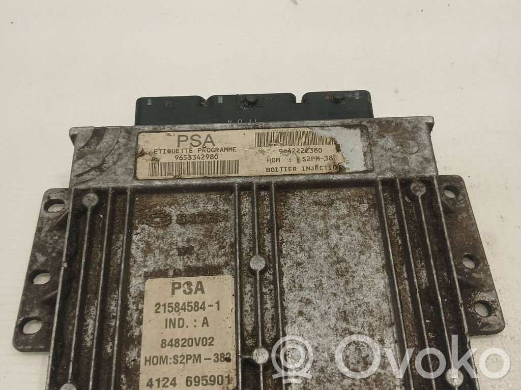 Citroen C2 Engine control unit/module 