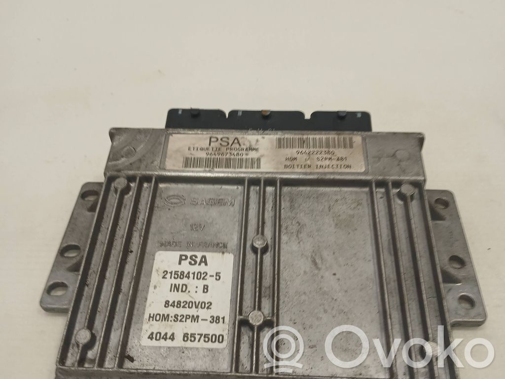 Citroen C3 Engine control unit/module 