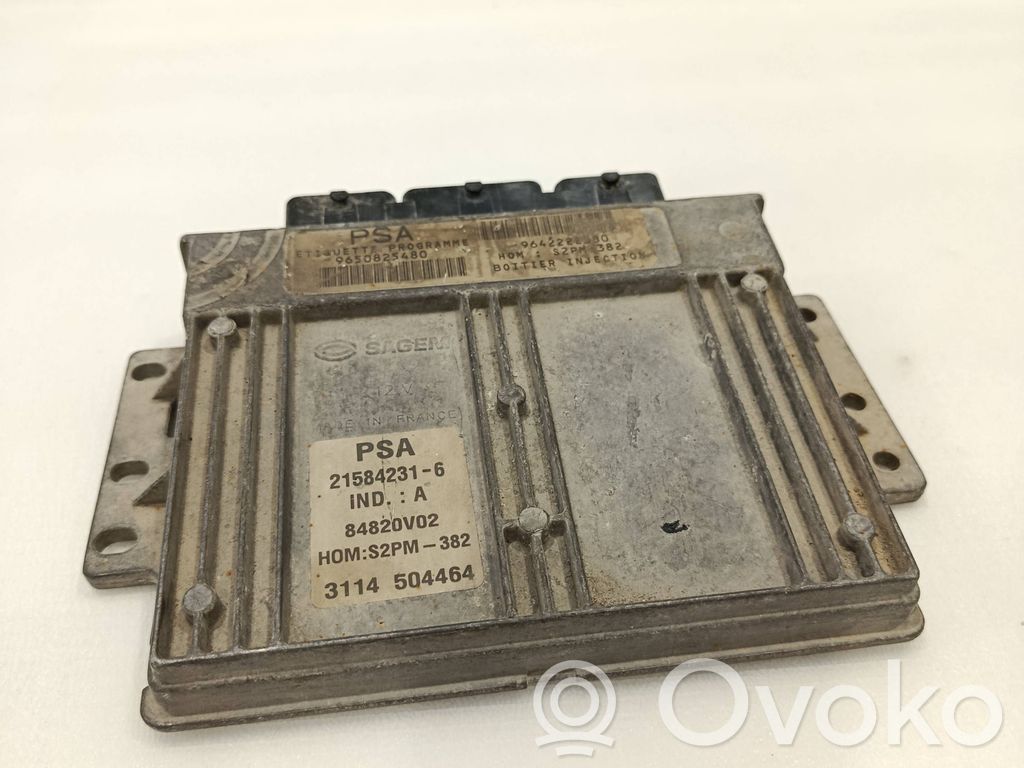 Engine control unit/module   9642222380,9650825480
