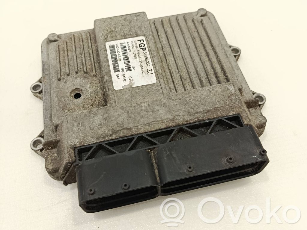 Opel Corsa C Engine control unit/module 