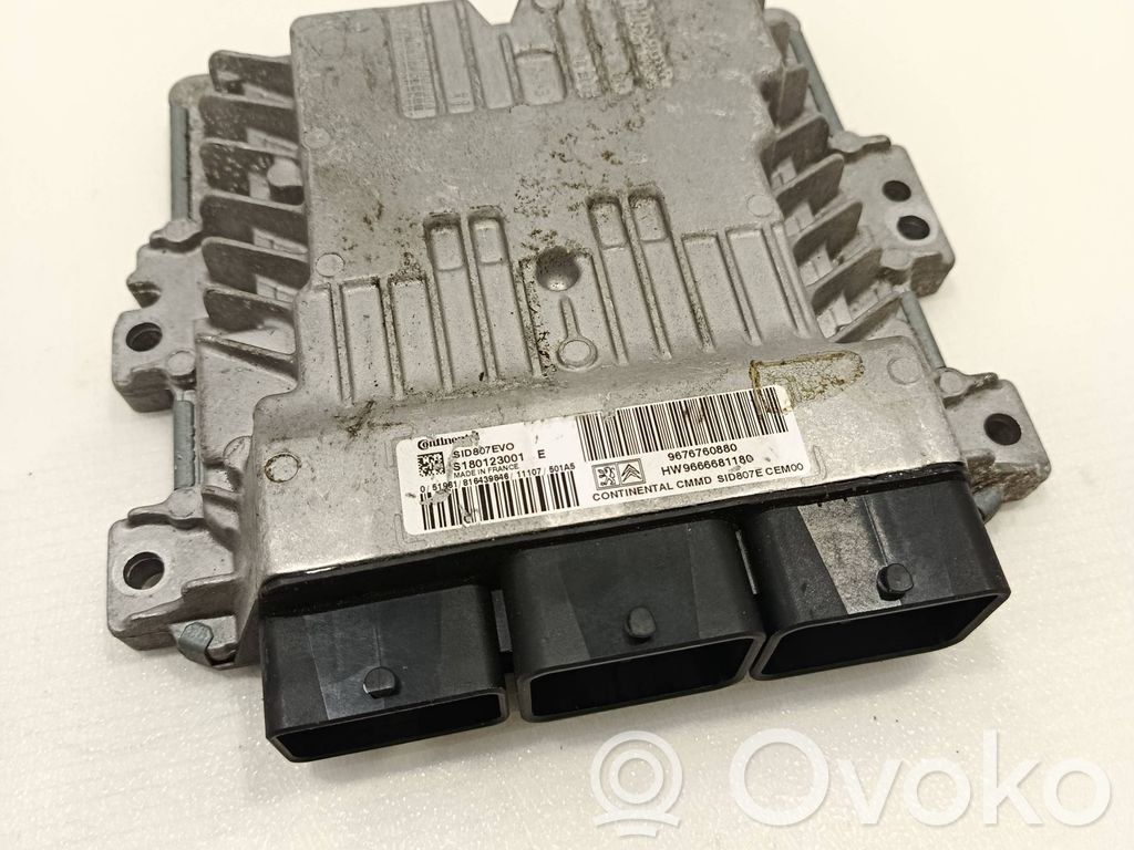 Citroen DS4 Engine control unit/module 