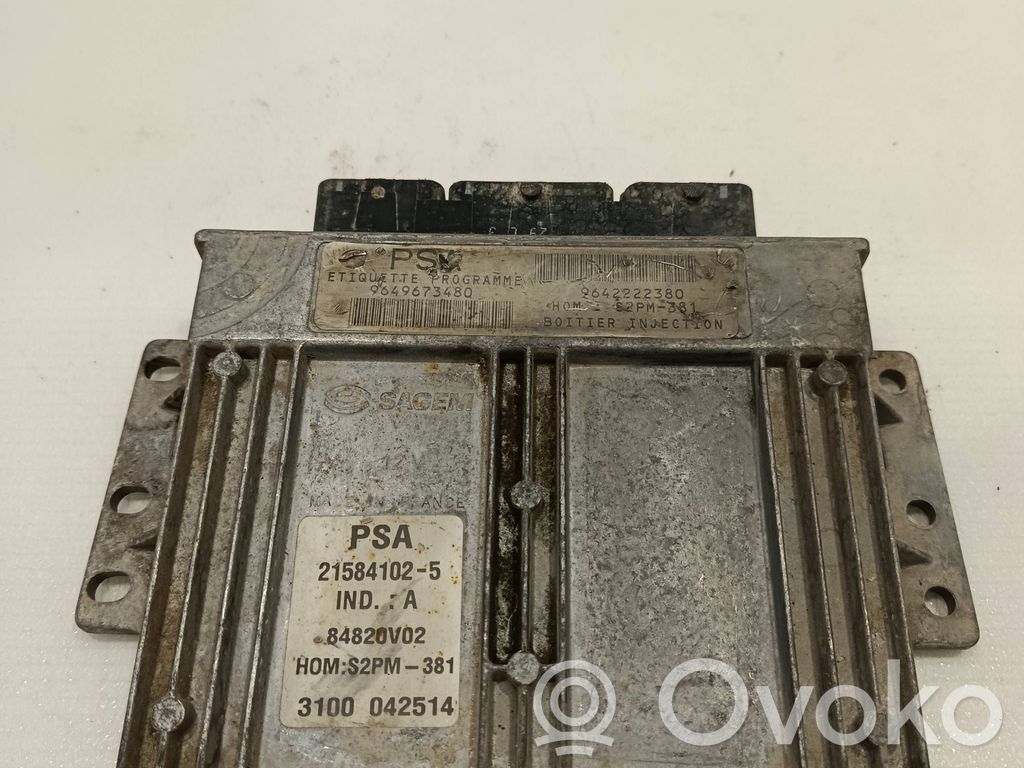 Citroen C2 Engine control unit/module 