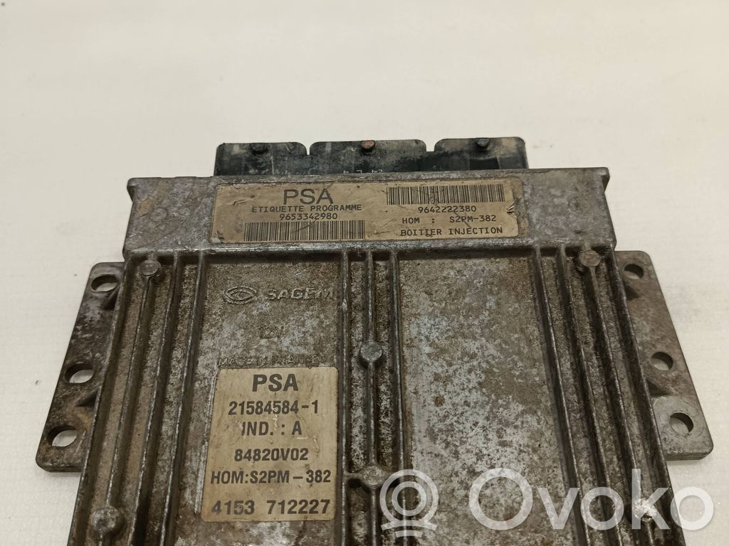 Citroen C2 Engine control unit/module 