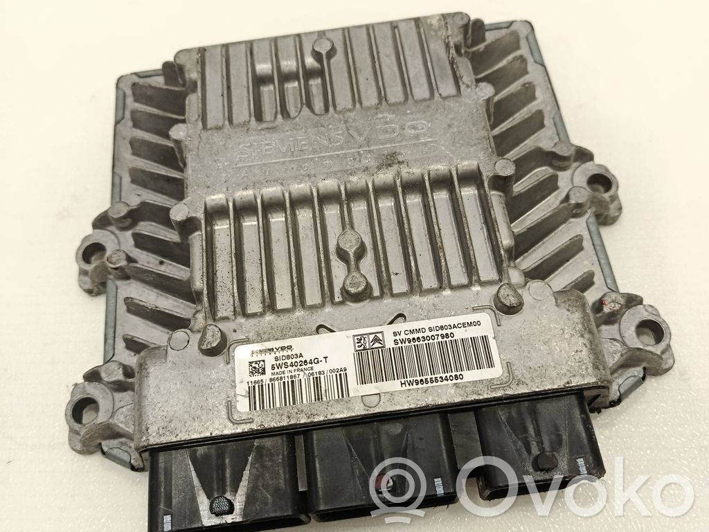 Peugeot 407 Engine control unit/module 