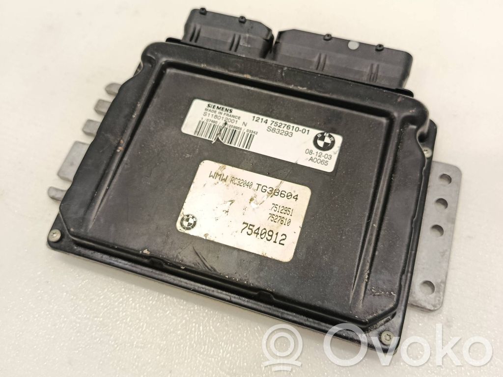 Engine control unit/module   7527610,7540912,S118012001N