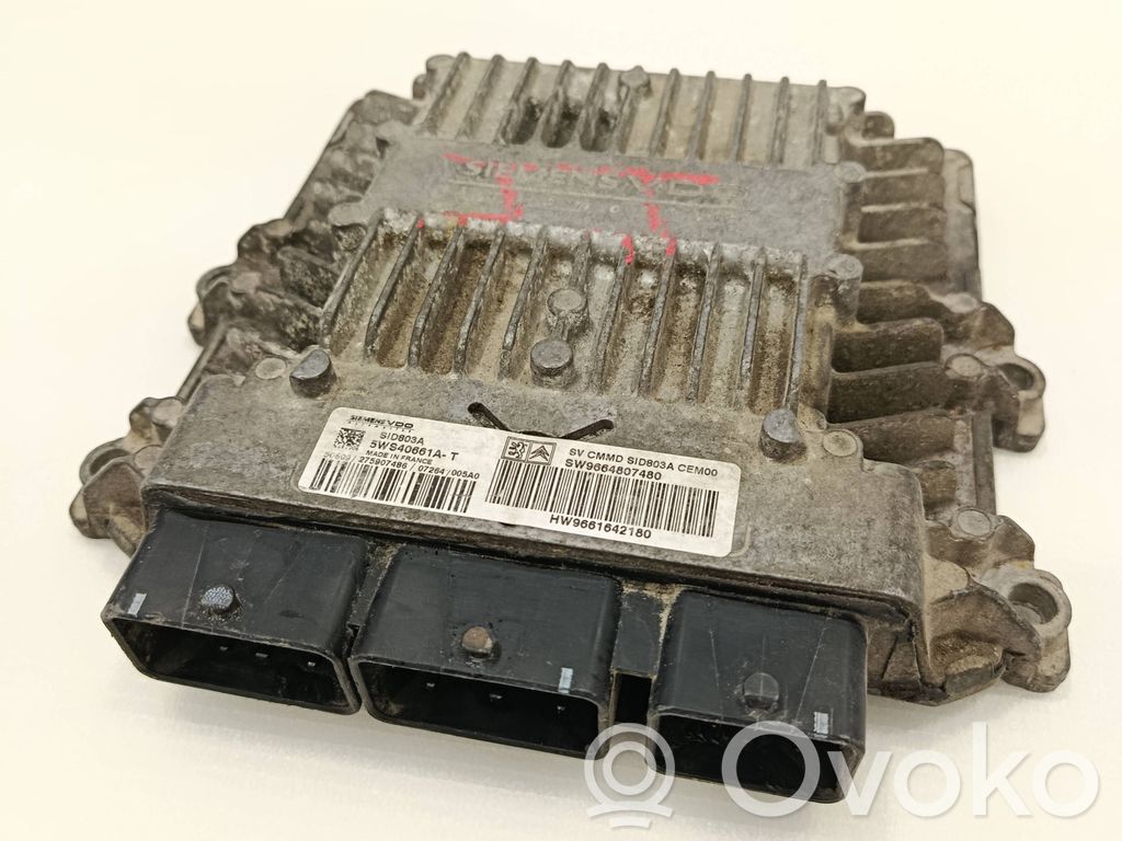 Peugeot Expert Engine control unit/module 