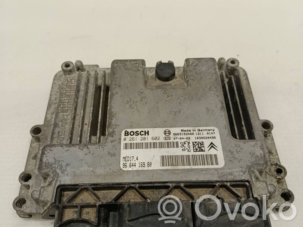 Peugeot 207 Engine control unit/module 