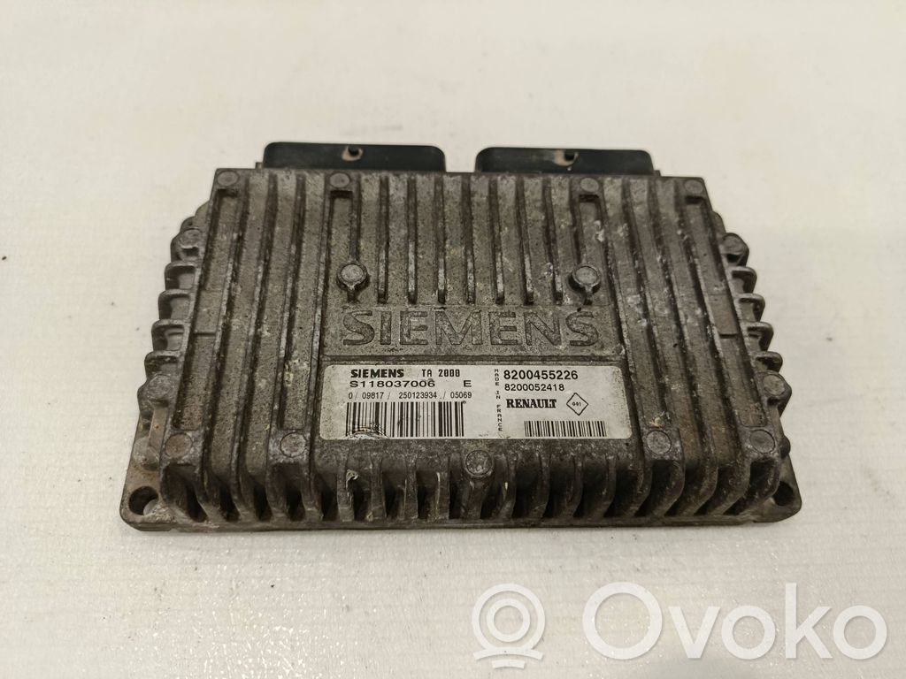 Sterownik / Moduł skrzyni biegów   8200455226,8200052418,S118037006