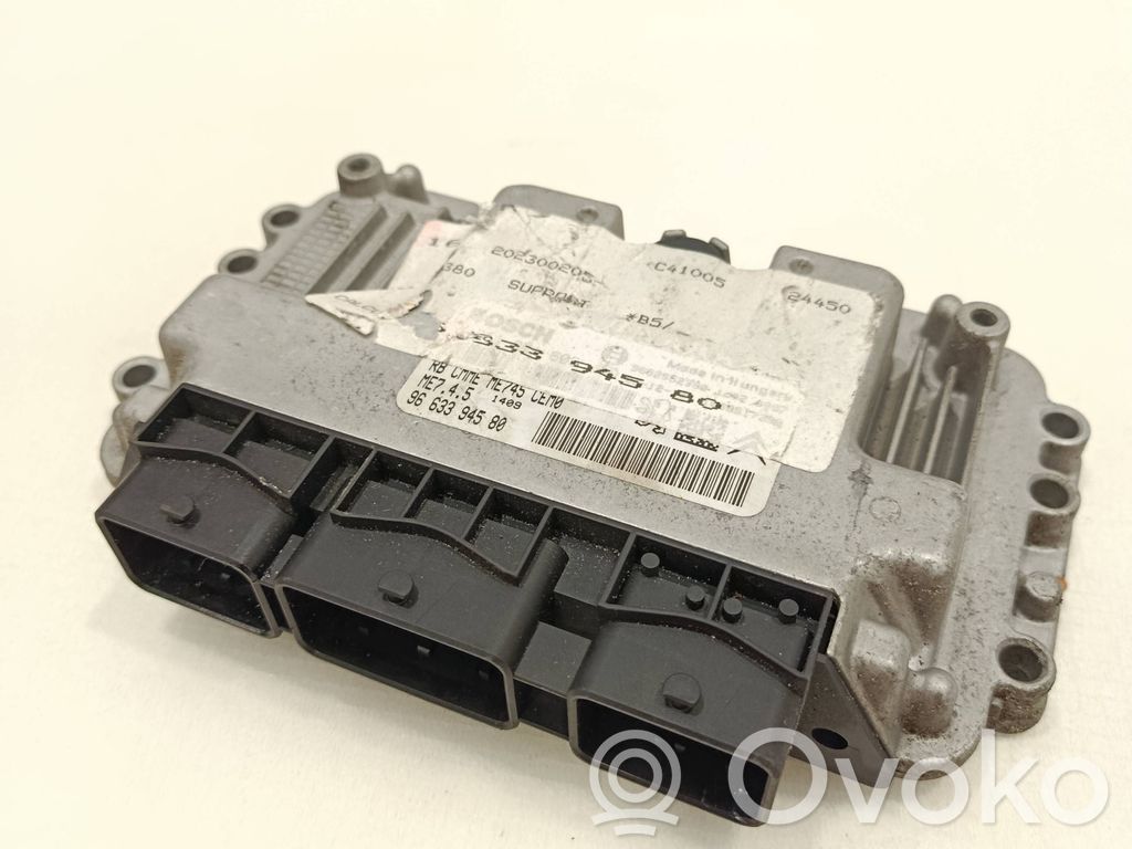 Citroen C4 I Engine control unit/module 
