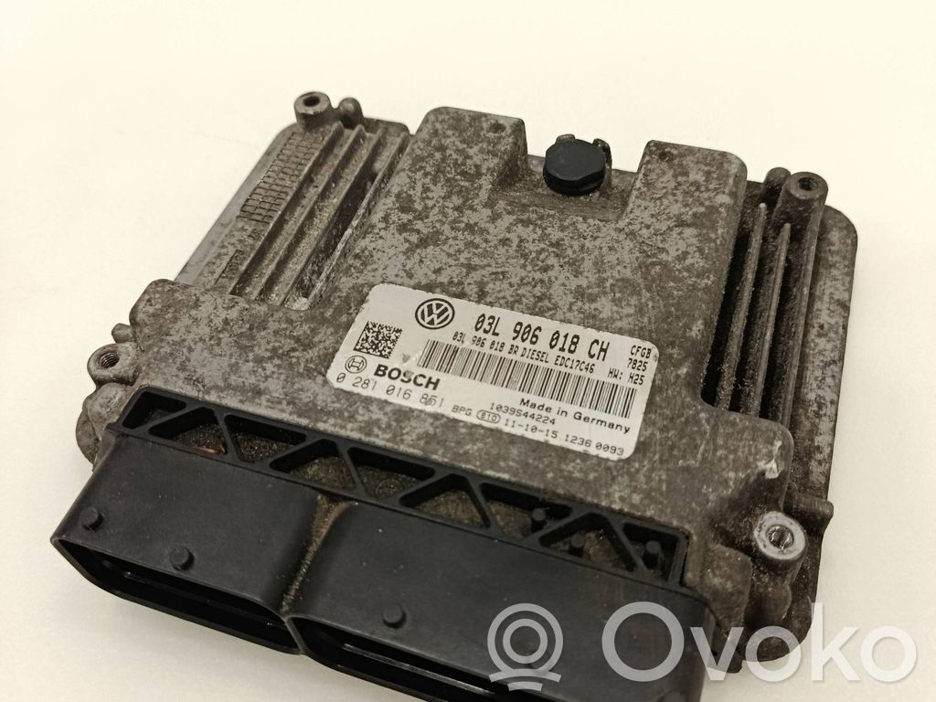 Skoda Superb B6 (3T) Engine control unit/module 