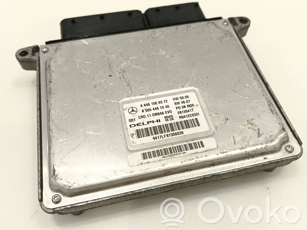 Mercedes-Benz C W204 Sterownik / Moduł ECU 