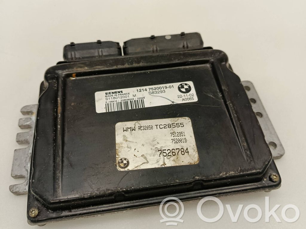 Mini One - Cooper R50 - 53 Engine control unit/module 