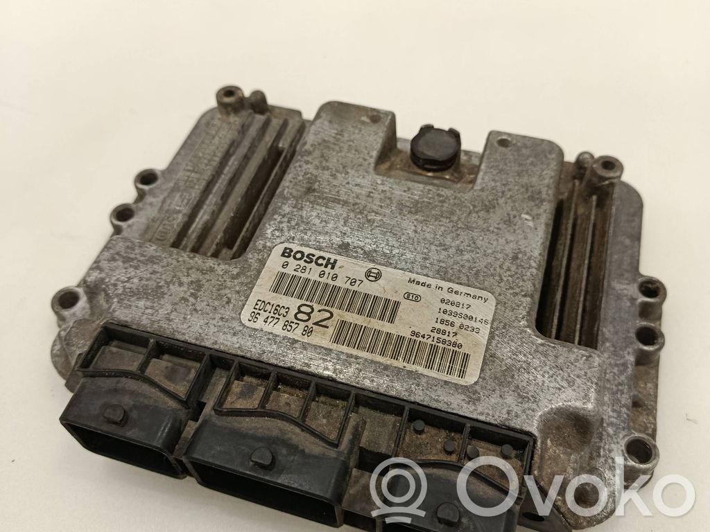 Peugeot 206 CC Engine control unit/module 