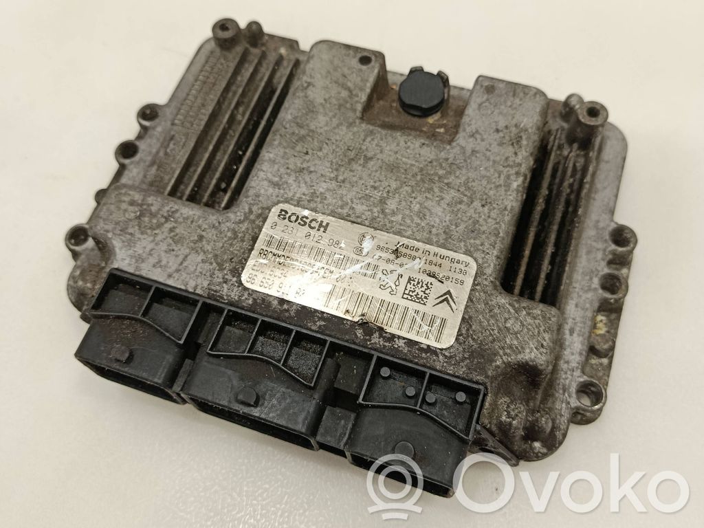 Peugeot Expert Engine control unit/module 