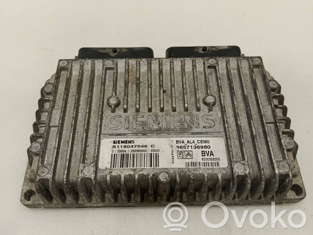 Citroen C4 I Gearbox control unit/module 
