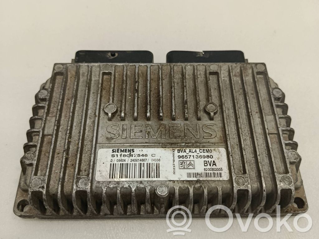 Citroen C4 I Gearbox control unit/module 
