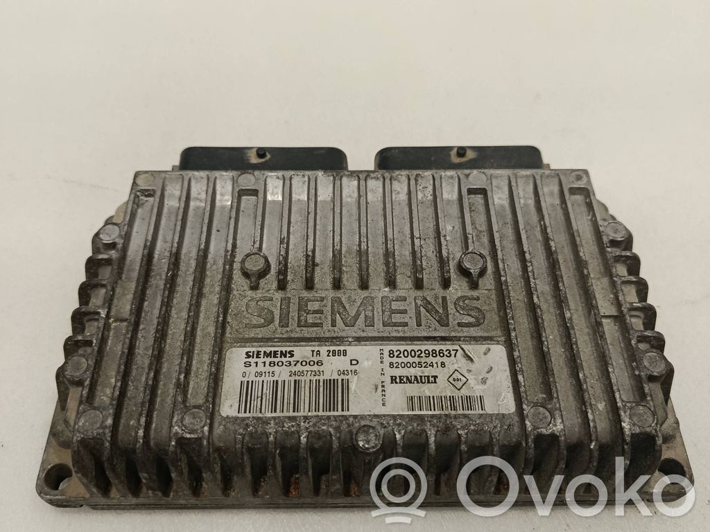Renault Laguna II Gearbox control unit/module 