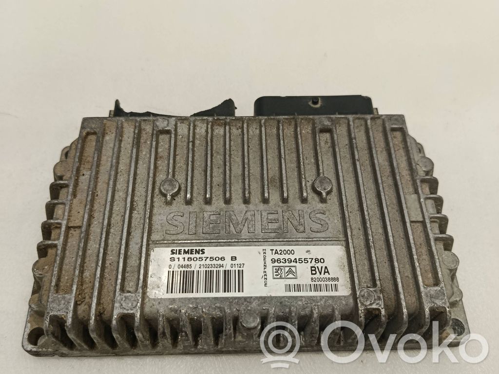 Peugeot 206 Gearbox control unit/module 