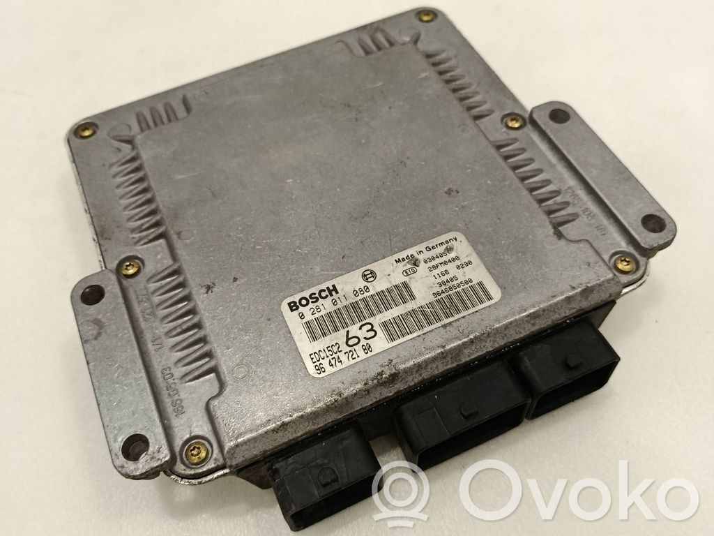 Peugeot 406 Engine control unit/module 