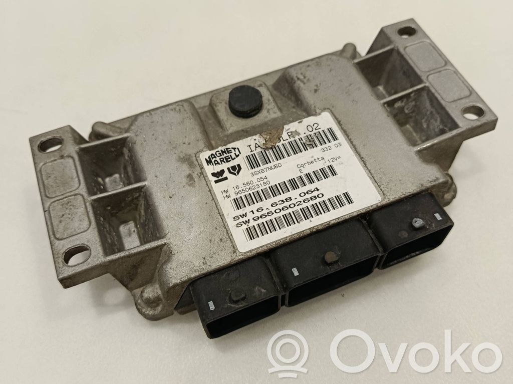 Engine control unit/module   9650602680,9650623180,16638064