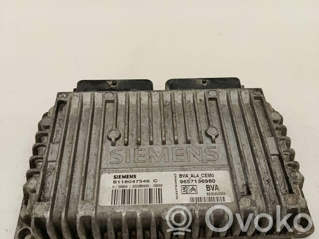 Citroen C4 I Gearbox control unit/module 