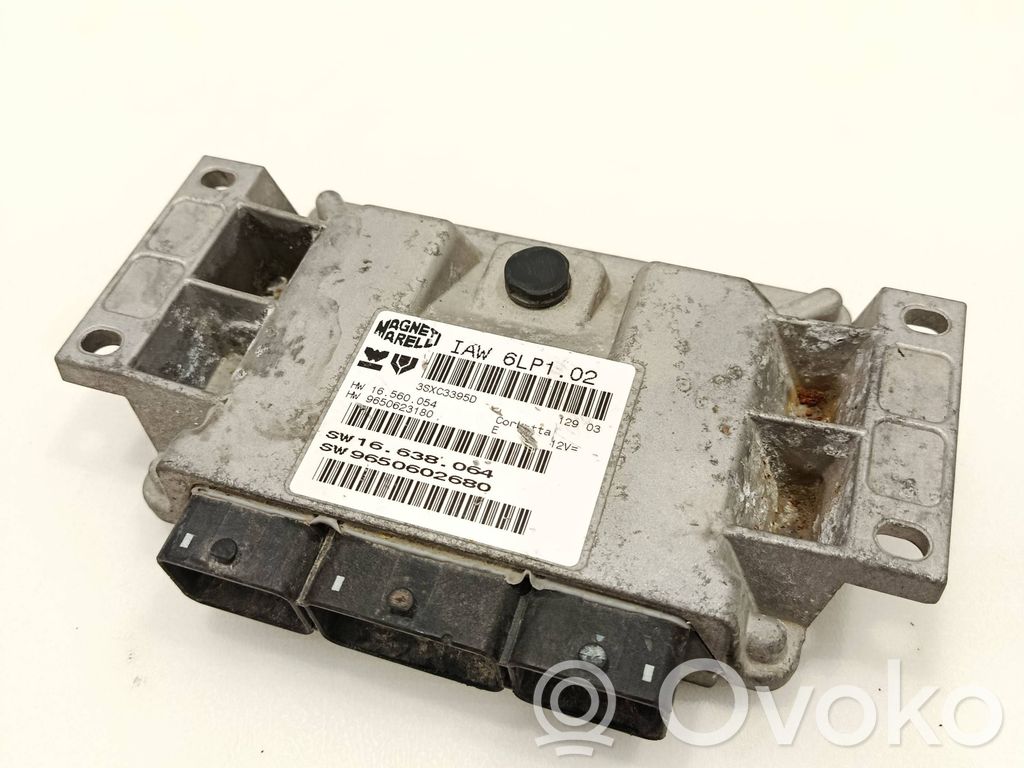 Peugeot 307 Engine control unit/module 
