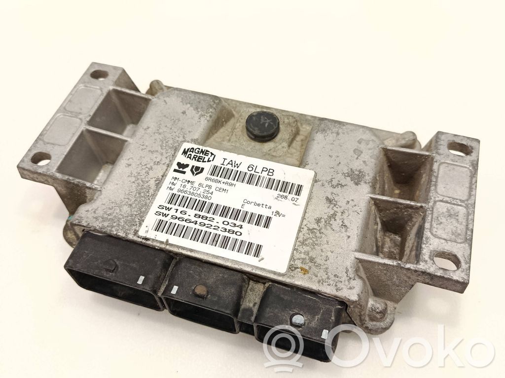 Citroen C4 I Picasso Engine control unit/module 